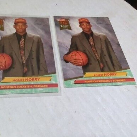 1992-93 Fleer Ultra Robert Horry Rookie Card #195 ( 2-CARDS ) - Picture 3 of 8